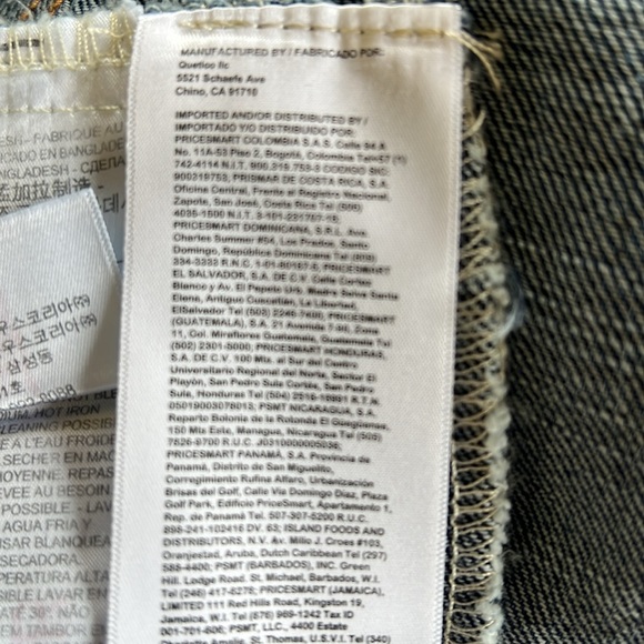 New Levi Strauss, blue jean jacket size medium - Picture 11 of 14